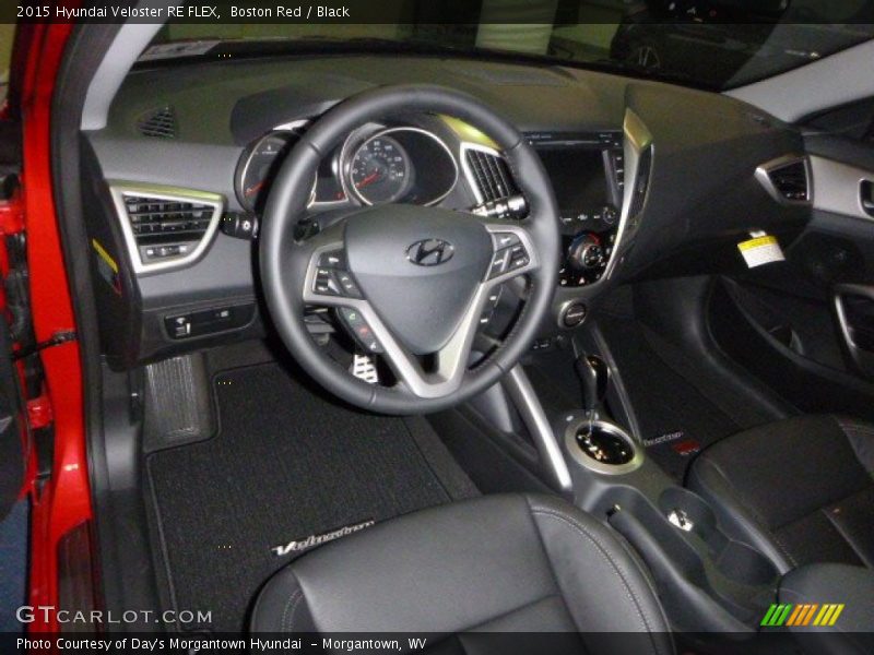 Boston Red / Black 2015 Hyundai Veloster RE FLEX
