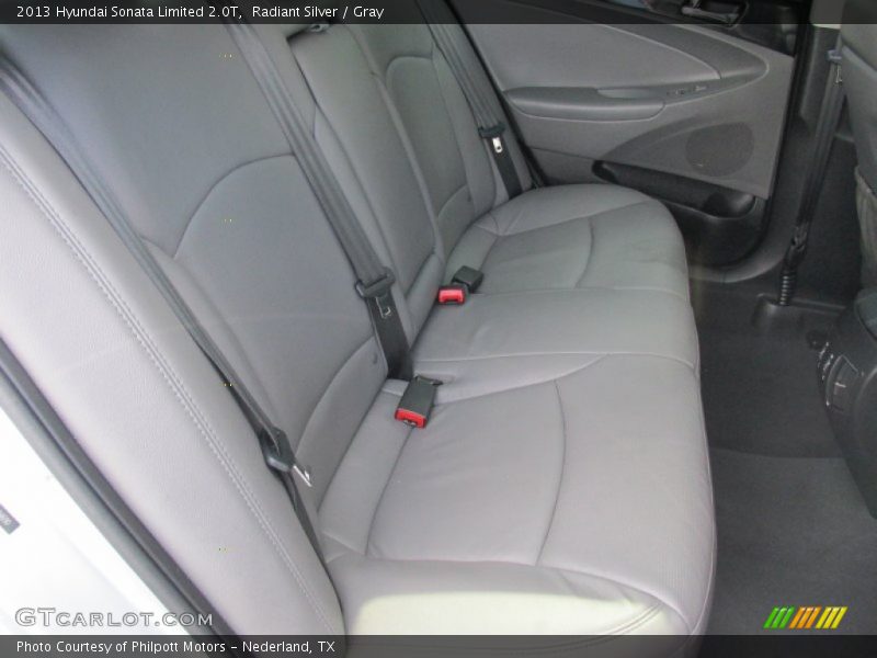 Radiant Silver / Gray 2013 Hyundai Sonata Limited 2.0T
