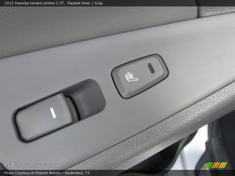 Radiant Silver / Gray 2013 Hyundai Sonata Limited 2.0T