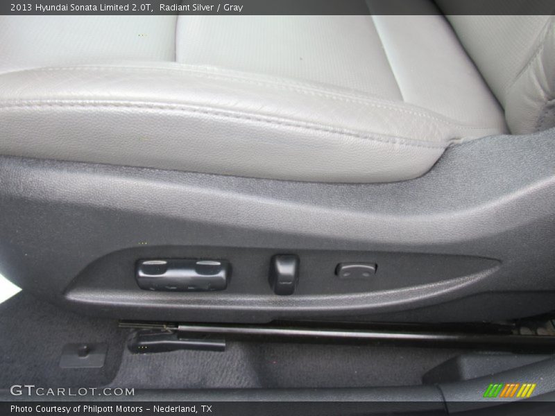 Radiant Silver / Gray 2013 Hyundai Sonata Limited 2.0T