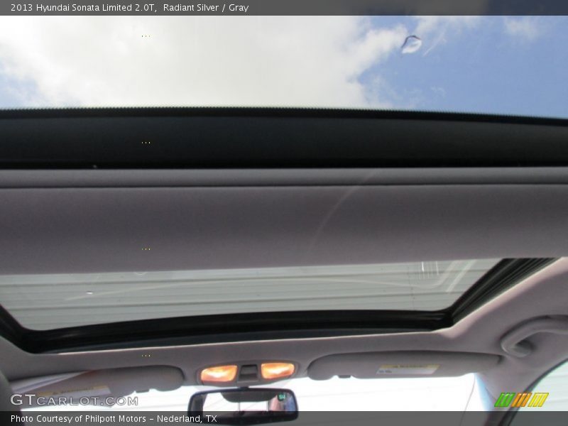Radiant Silver / Gray 2013 Hyundai Sonata Limited 2.0T