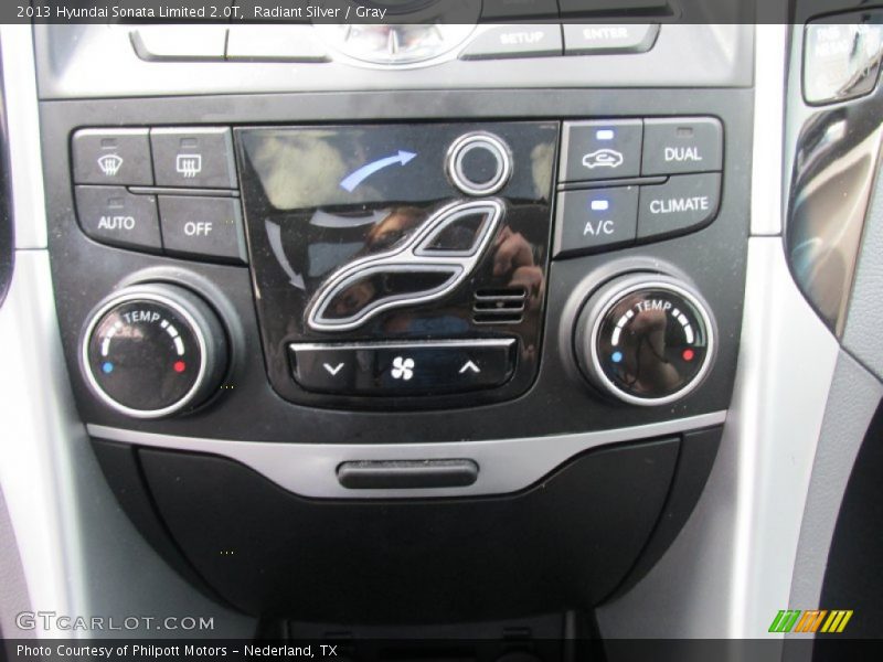 Radiant Silver / Gray 2013 Hyundai Sonata Limited 2.0T