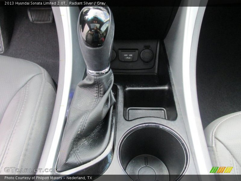 Radiant Silver / Gray 2013 Hyundai Sonata Limited 2.0T