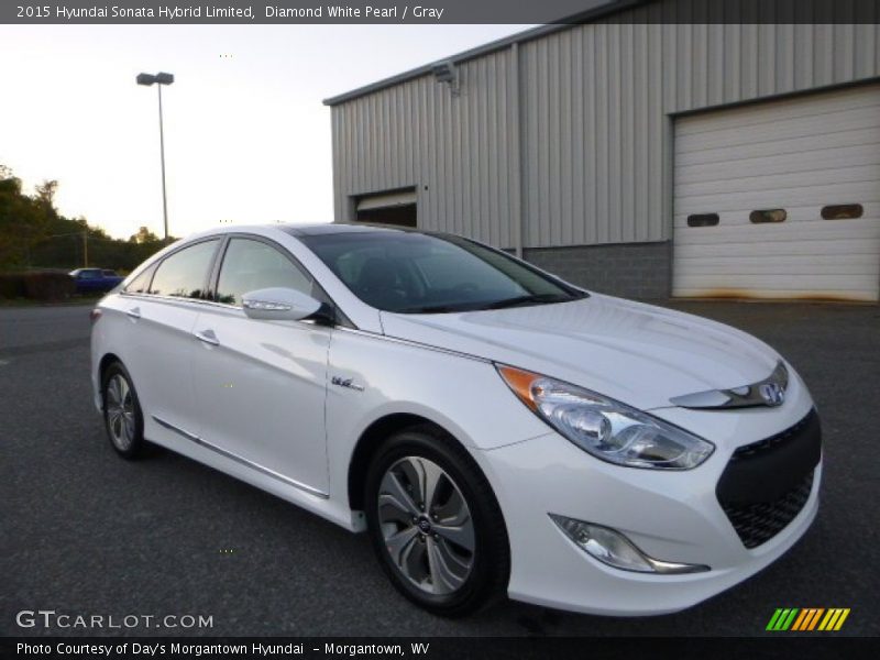 Front 3/4 View of 2015 Sonata Hybrid Limited