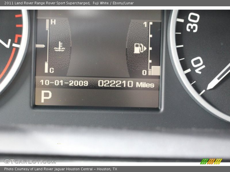 Fuji White / Ebony/Lunar 2011 Land Rover Range Rover Sport Supercharged