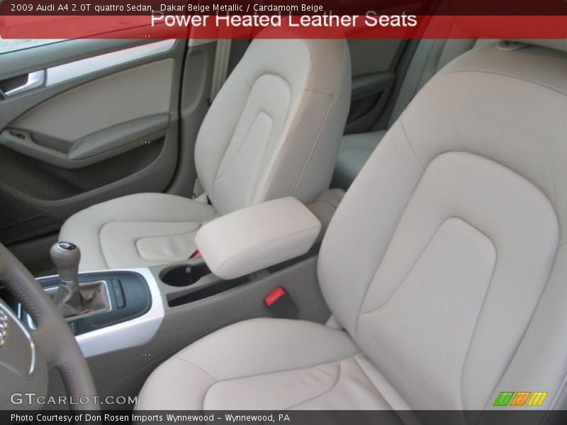 Dakar Beige Metallic / Cardamom Beige 2009 Audi A4 2.0T quattro Sedan