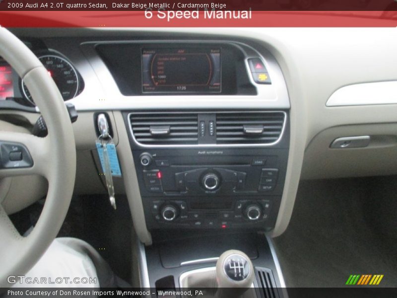 Dakar Beige Metallic / Cardamom Beige 2009 Audi A4 2.0T quattro Sedan