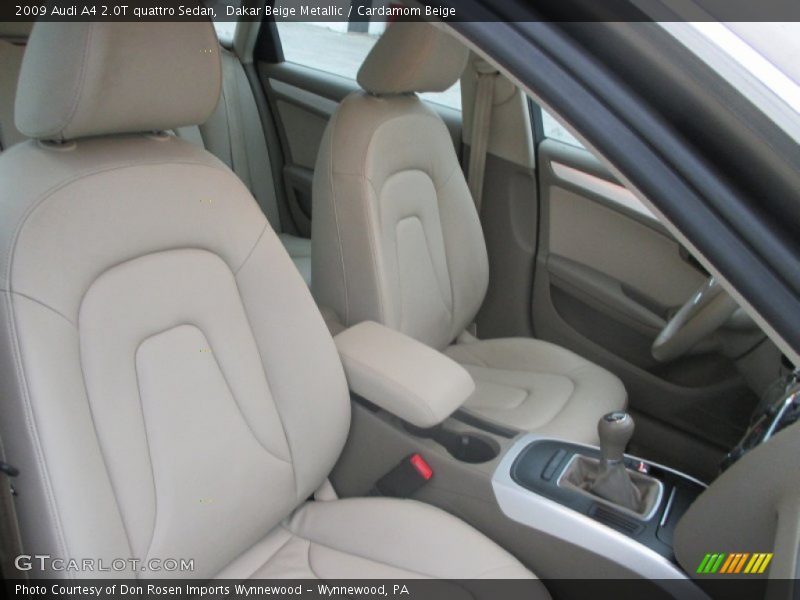 Dakar Beige Metallic / Cardamom Beige 2009 Audi A4 2.0T quattro Sedan