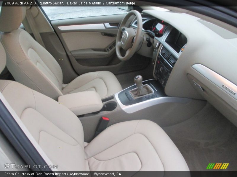 Dakar Beige Metallic / Cardamom Beige 2009 Audi A4 2.0T quattro Sedan