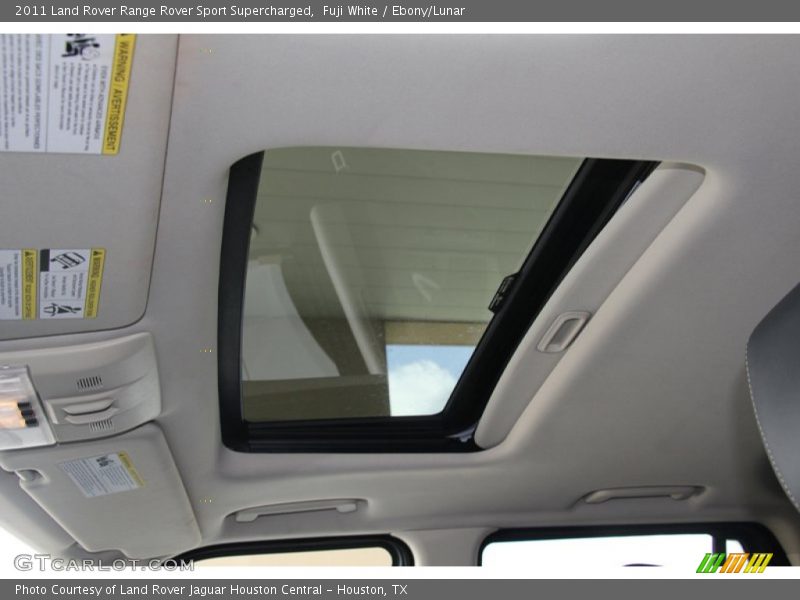 Fuji White / Ebony/Lunar 2011 Land Rover Range Rover Sport Supercharged