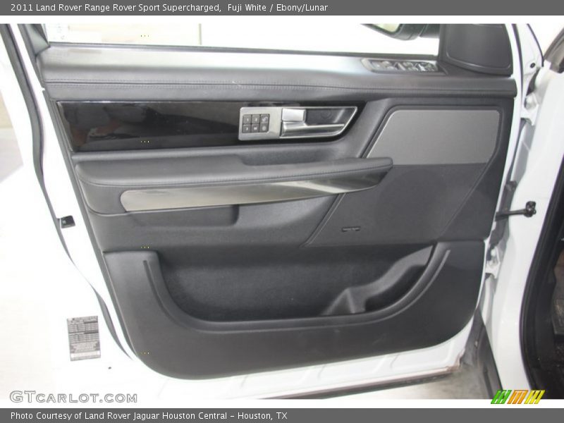 Fuji White / Ebony/Lunar 2011 Land Rover Range Rover Sport Supercharged