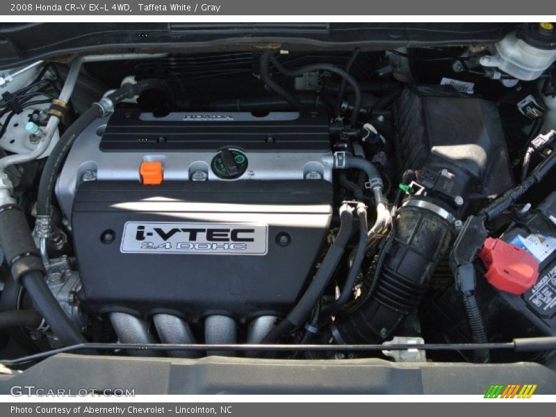 Taffeta White / Gray 2008 Honda CR-V EX-L 4WD