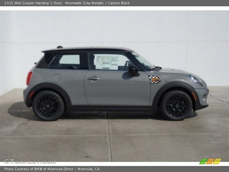 Moonwalk Gray Metallic / Carbon Black 2015 Mini Cooper Hardtop 2 Door