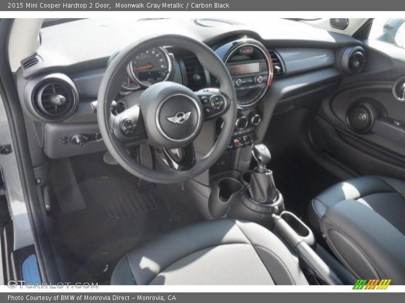 Moonwalk Gray Metallic / Carbon Black 2015 Mini Cooper Hardtop 2 Door