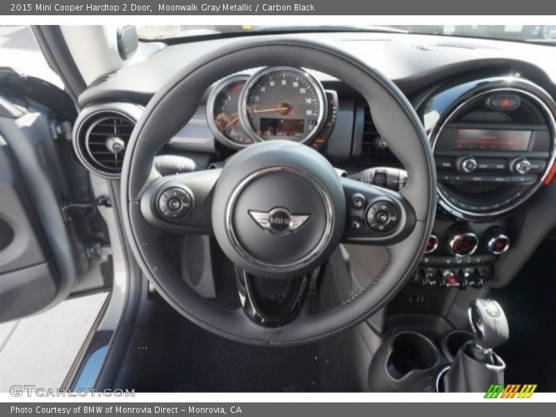 Moonwalk Gray Metallic / Carbon Black 2015 Mini Cooper Hardtop 2 Door