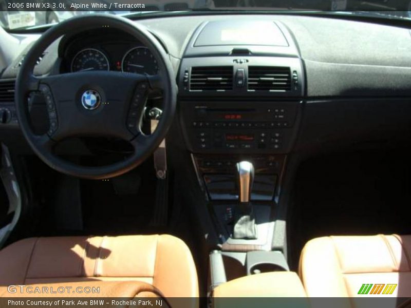Alpine White / Terracotta 2006 BMW X3 3.0i