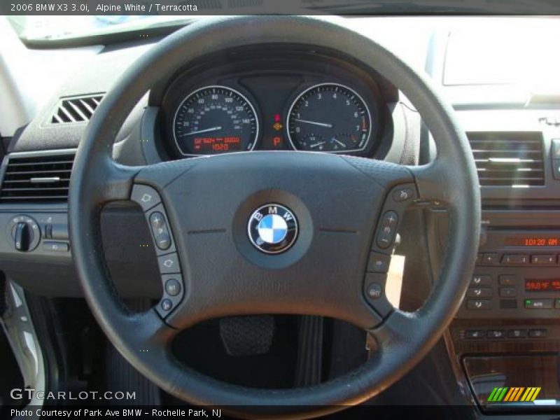 Alpine White / Terracotta 2006 BMW X3 3.0i