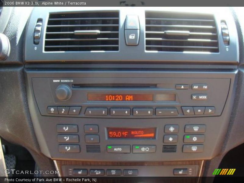 Alpine White / Terracotta 2006 BMW X3 3.0i