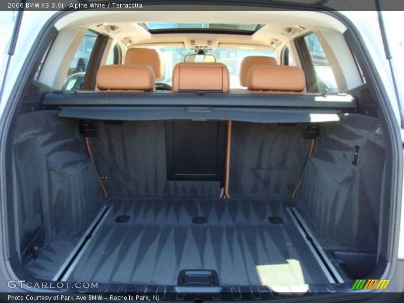 Alpine White / Terracotta 2006 BMW X3 3.0i