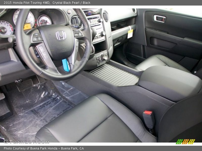 Crystal Black Pearl / Black 2015 Honda Pilot Touring 4WD
