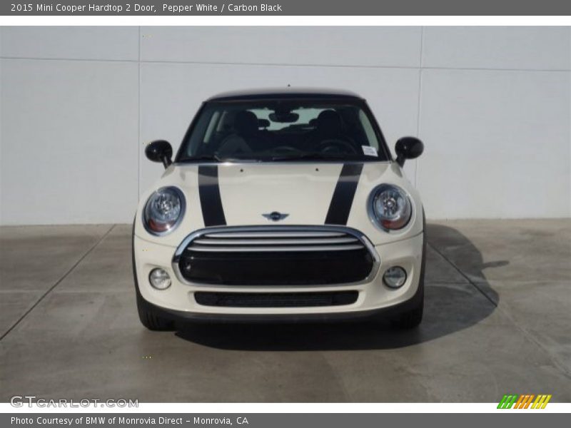 Pepper White / Carbon Black 2015 Mini Cooper Hardtop 2 Door