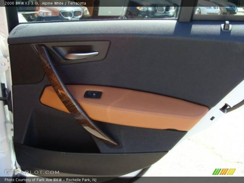 Alpine White / Terracotta 2006 BMW X3 3.0i