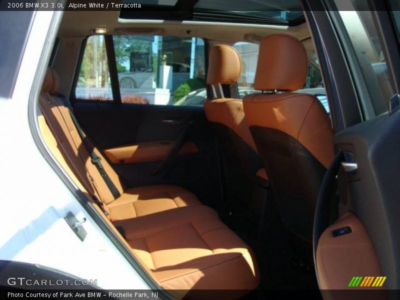 Alpine White / Terracotta 2006 BMW X3 3.0i