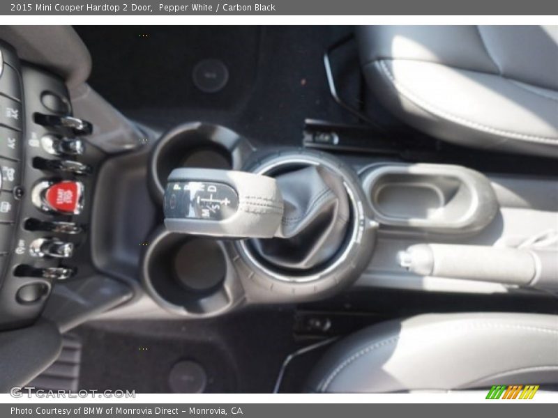 Pepper White / Carbon Black 2015 Mini Cooper Hardtop 2 Door