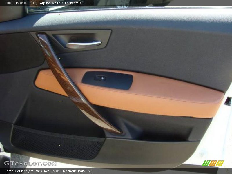 Alpine White / Terracotta 2006 BMW X3 3.0i