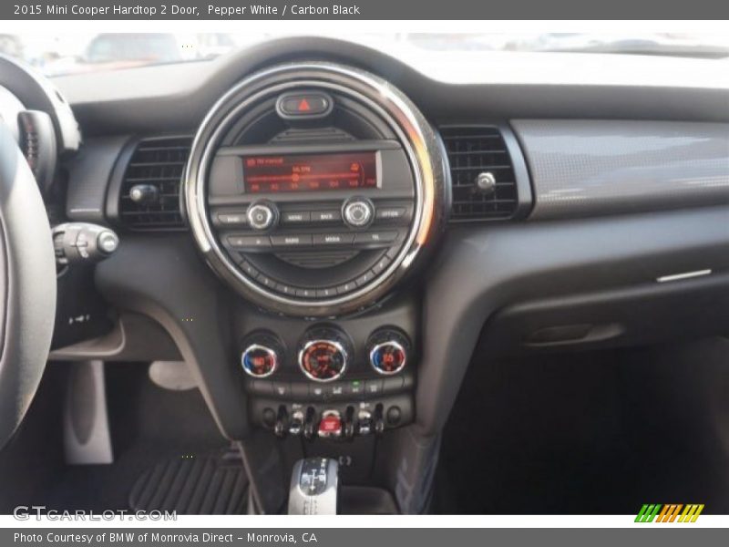 Pepper White / Carbon Black 2015 Mini Cooper Hardtop 2 Door