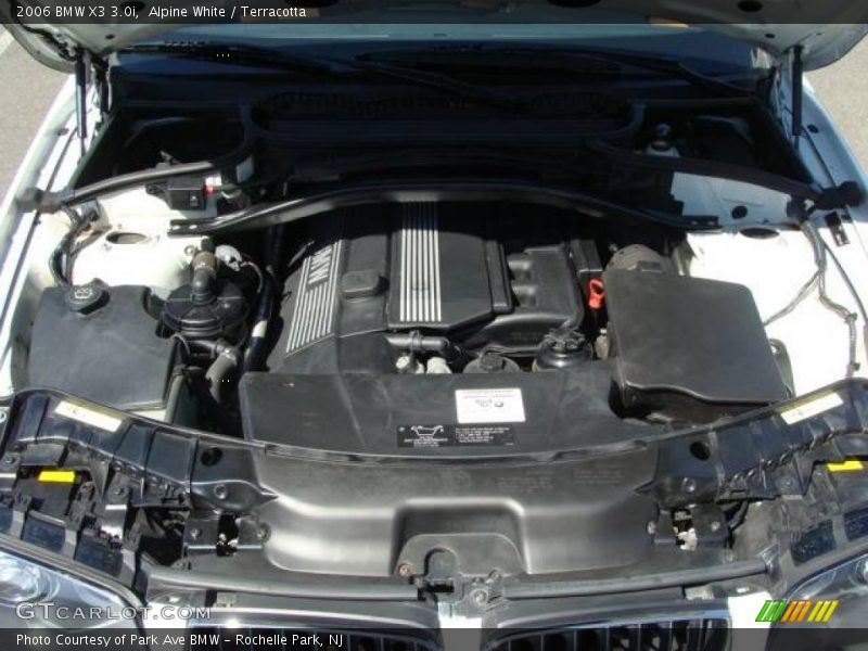 Alpine White / Terracotta 2006 BMW X3 3.0i