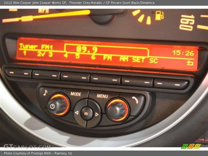 Audio System of 2013 Cooper John Cooper Works GP