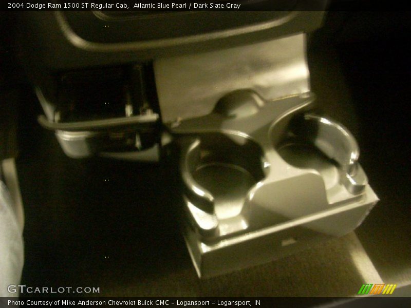 Atlantic Blue Pearl / Dark Slate Gray 2004 Dodge Ram 1500 ST Regular Cab