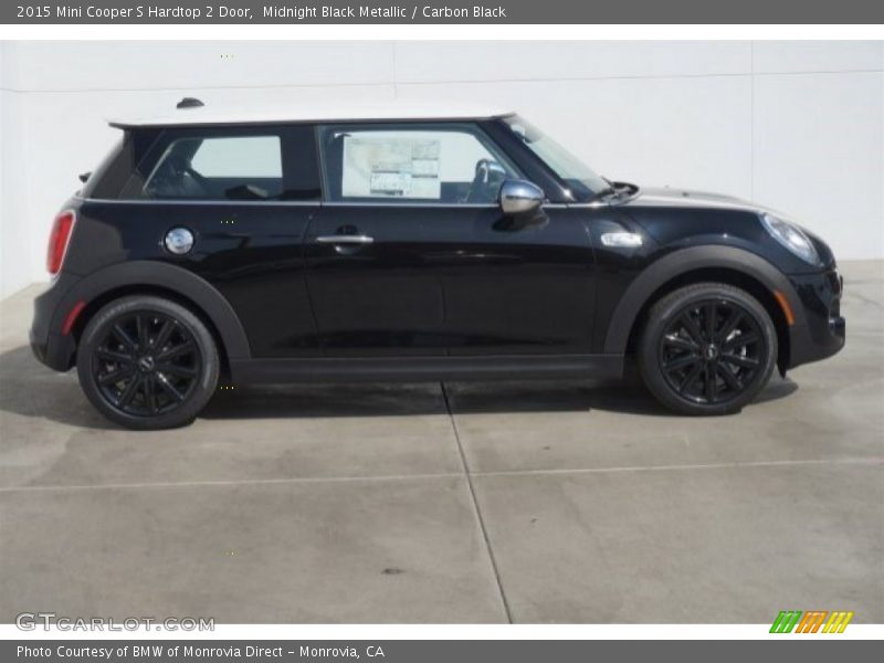 Midnight Black Metallic / Carbon Black 2015 Mini Cooper S Hardtop 2 Door
