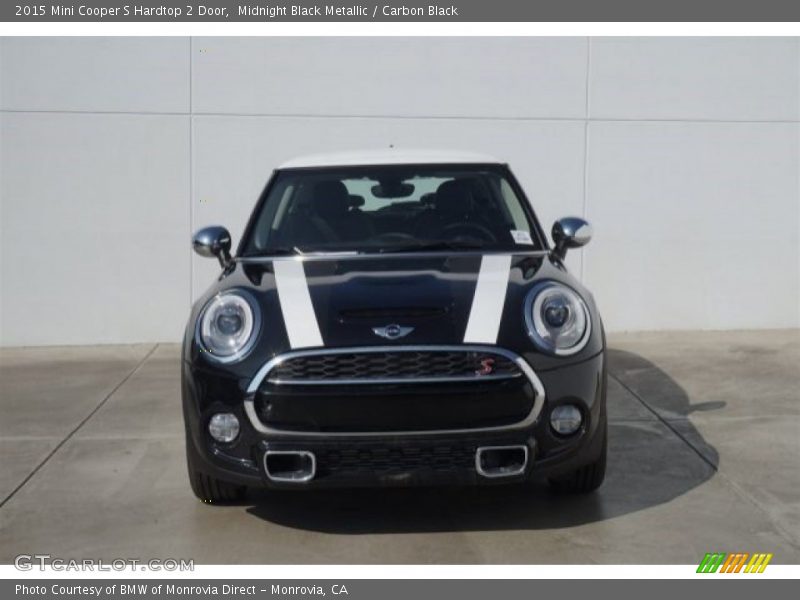 Midnight Black Metallic / Carbon Black 2015 Mini Cooper S Hardtop 2 Door