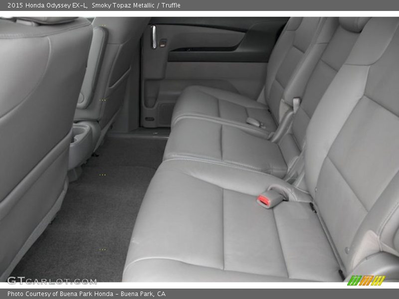 Smoky Topaz Metallic / Truffle 2015 Honda Odyssey EX-L