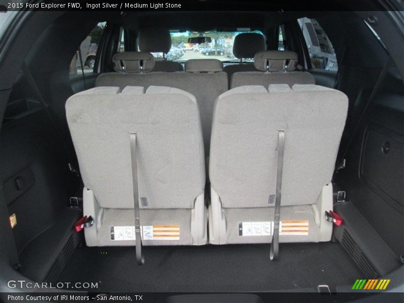 Ingot Silver / Medium Light Stone 2015 Ford Explorer FWD