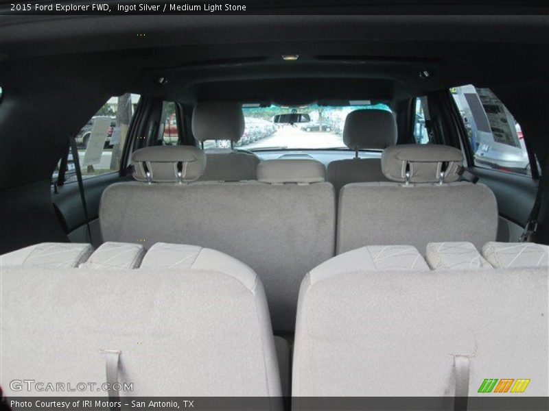 Ingot Silver / Medium Light Stone 2015 Ford Explorer FWD
