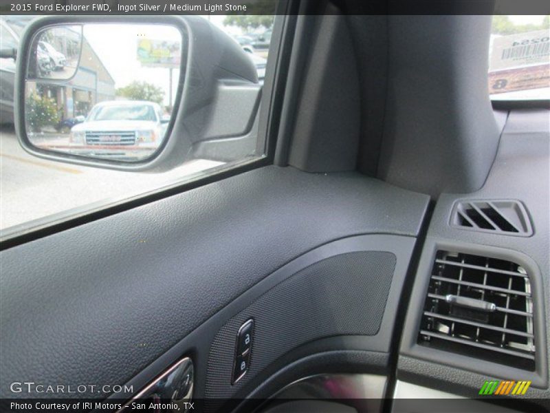 Ingot Silver / Medium Light Stone 2015 Ford Explorer FWD