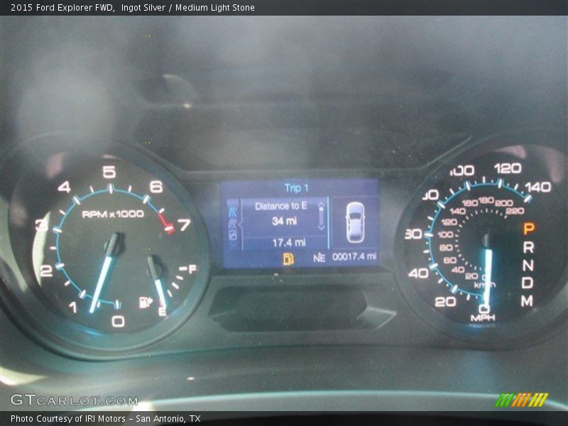 Ingot Silver / Medium Light Stone 2015 Ford Explorer FWD