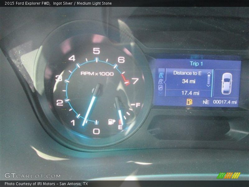 Ingot Silver / Medium Light Stone 2015 Ford Explorer FWD