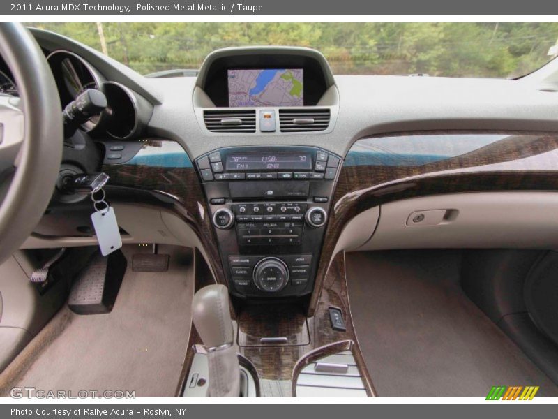Polished Metal Metallic / Taupe 2011 Acura MDX Technology