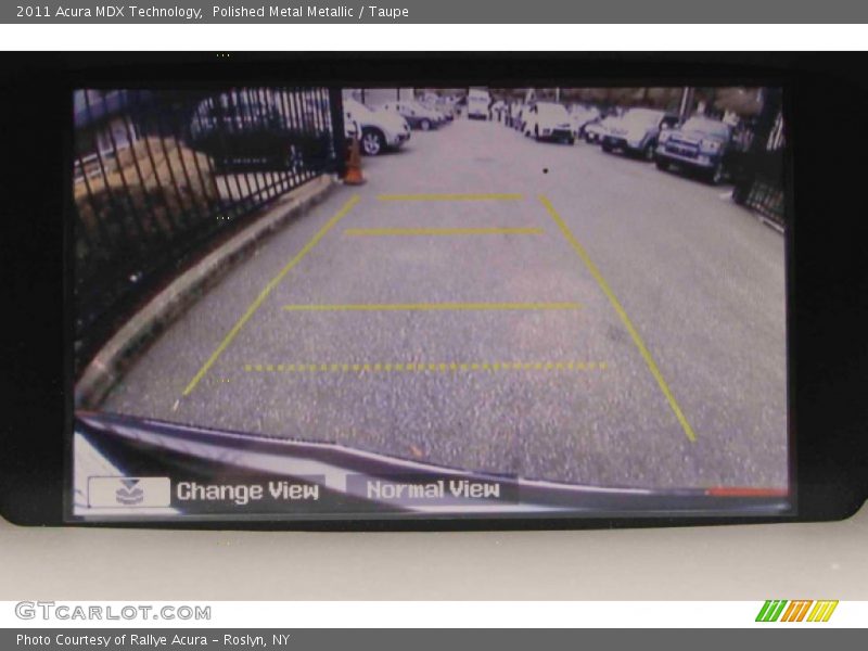 Polished Metal Metallic / Taupe 2011 Acura MDX Technology