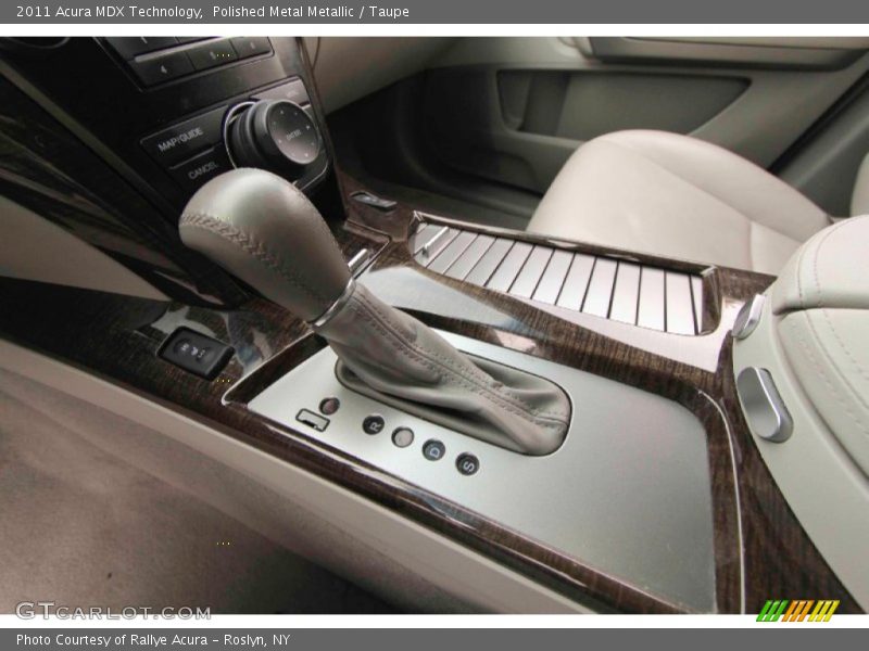 Polished Metal Metallic / Taupe 2011 Acura MDX Technology