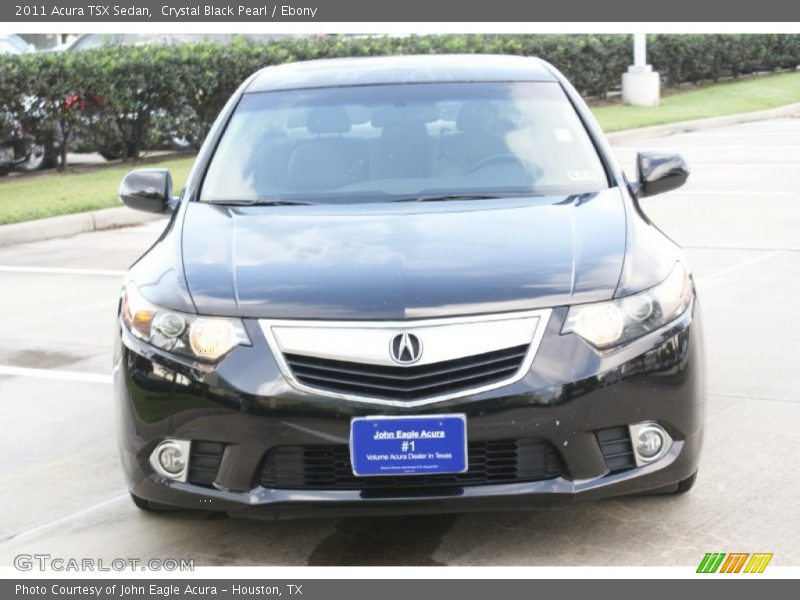 Crystal Black Pearl / Ebony 2011 Acura TSX Sedan