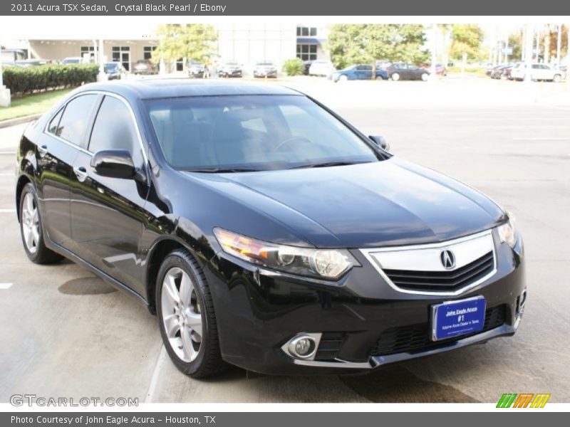 Crystal Black Pearl / Ebony 2011 Acura TSX Sedan