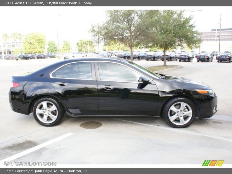 Crystal Black Pearl / Ebony 2011 Acura TSX Sedan