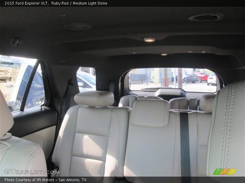 Ruby Red / Medium Light Stone 2015 Ford Explorer XLT