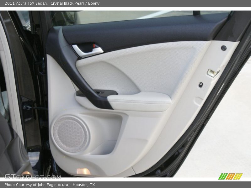 Crystal Black Pearl / Ebony 2011 Acura TSX Sedan