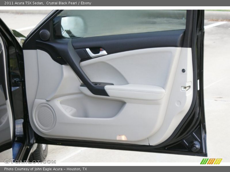 Crystal Black Pearl / Ebony 2011 Acura TSX Sedan